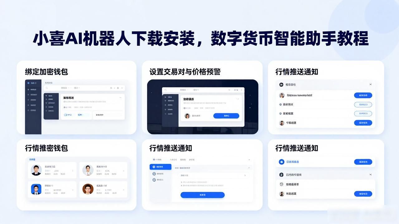 小喜AI机器人下载安装，数字货币智能助手教程