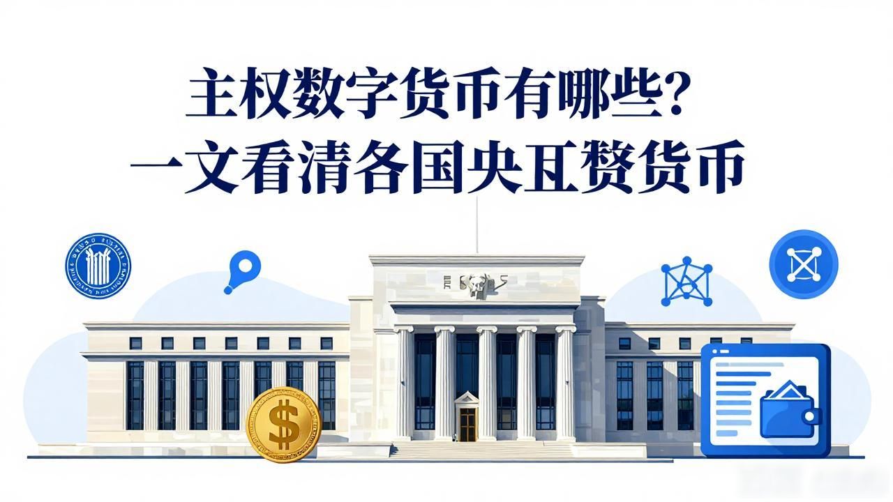 主权数字货币有哪些？一文看清各国央行数字货币