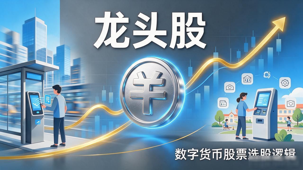 做数字货币股票别乱买，就这4只龙头值得跟，选股逻辑和位置一次说清
