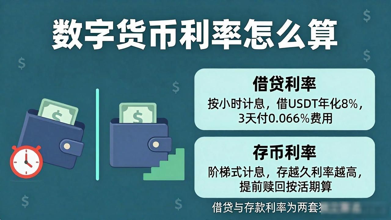 数字货币利率怎么算？看完这篇就懂了