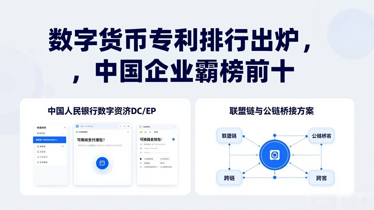 数字货币专利排行出炉，中国企业霸榜前十