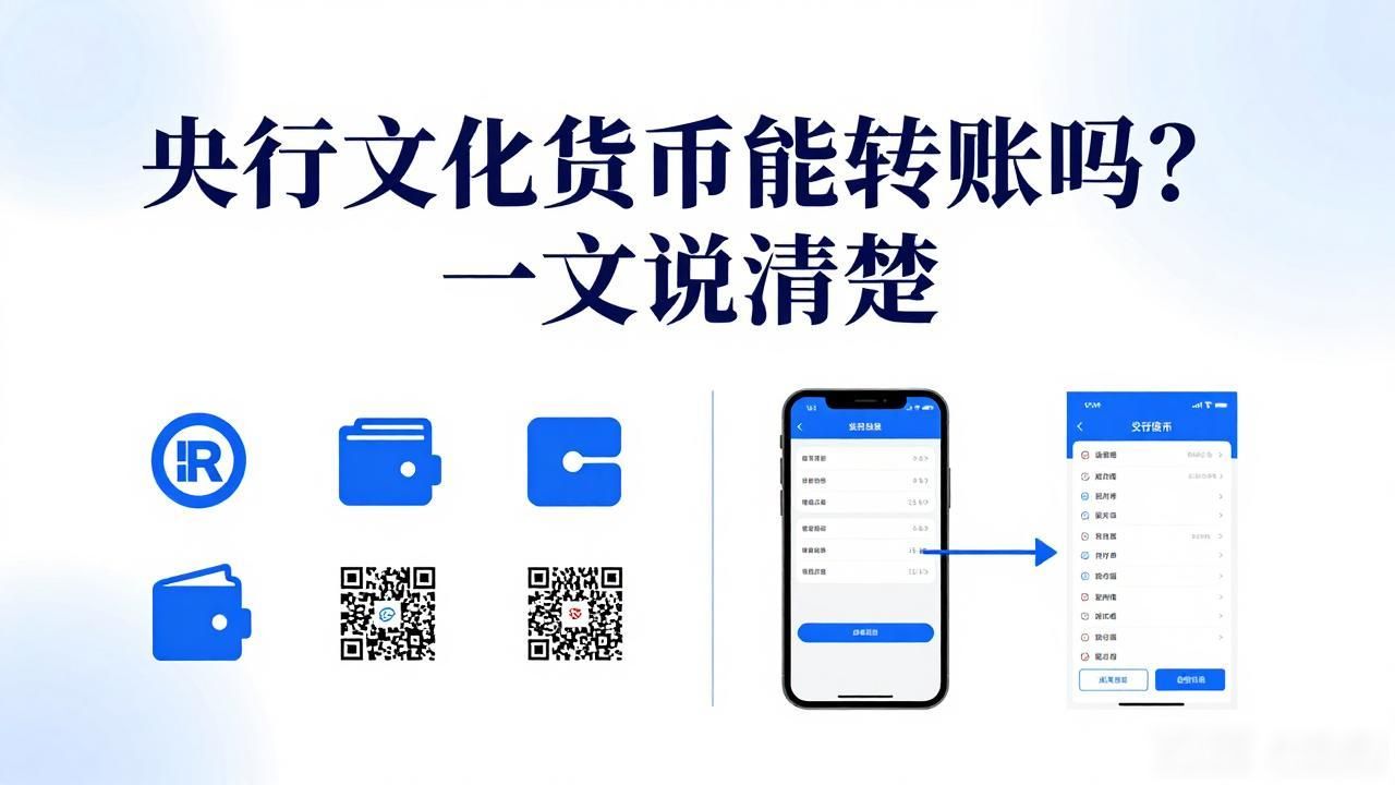 央行数字货币能转账吗？一文说清楚