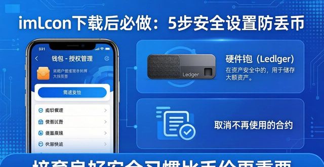 imToken下载后必做：5步安全设置防丢币