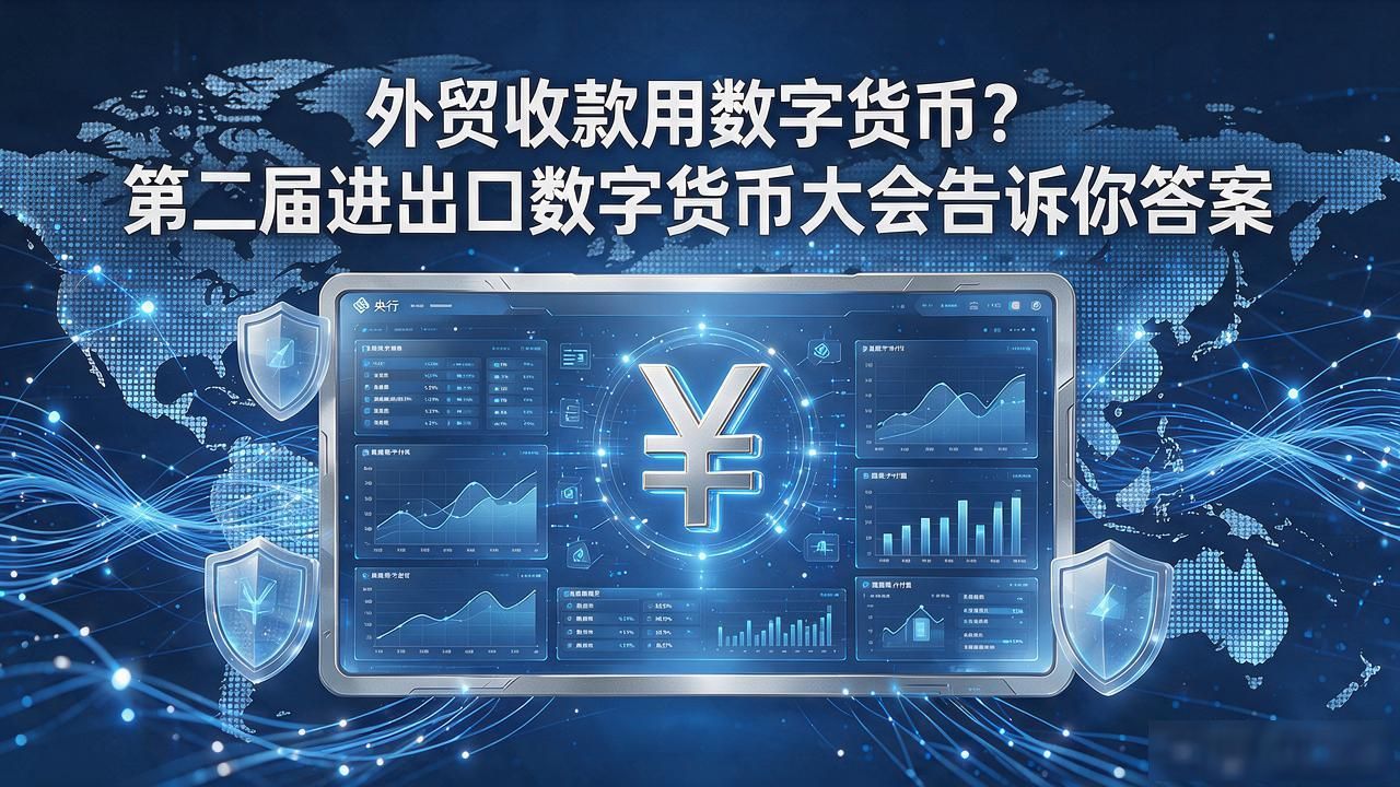 外贸收款用数字货币？第二届进出口数字货币大会告诉你答案
