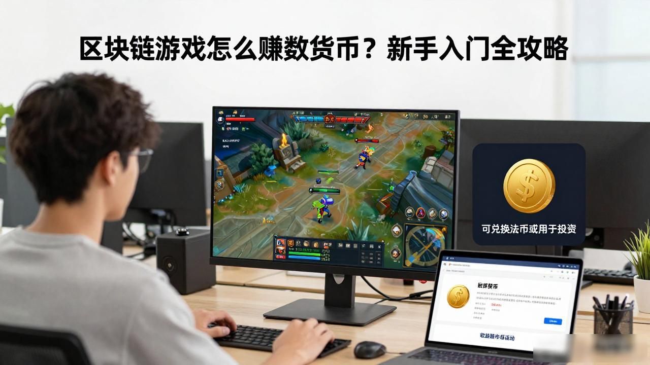 区块链游戏怎么赚数字货币？新手入门全攻略