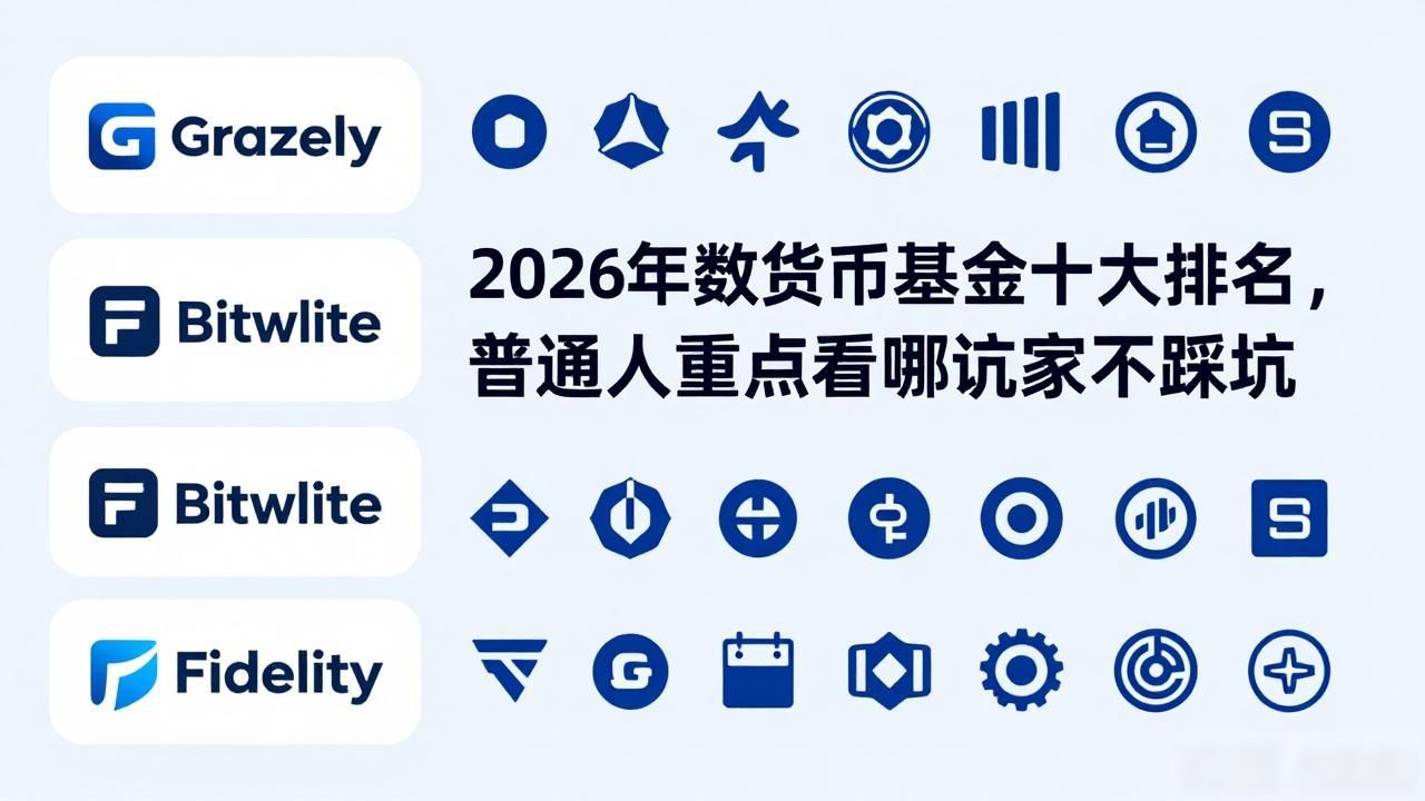 2026年数字货币基金十大排名，普通人重点看哪几家不踩坑