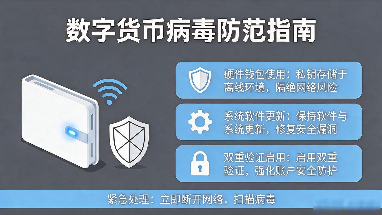 数字货币中病毒怎么办？三大防范方法与紧急处理步骤