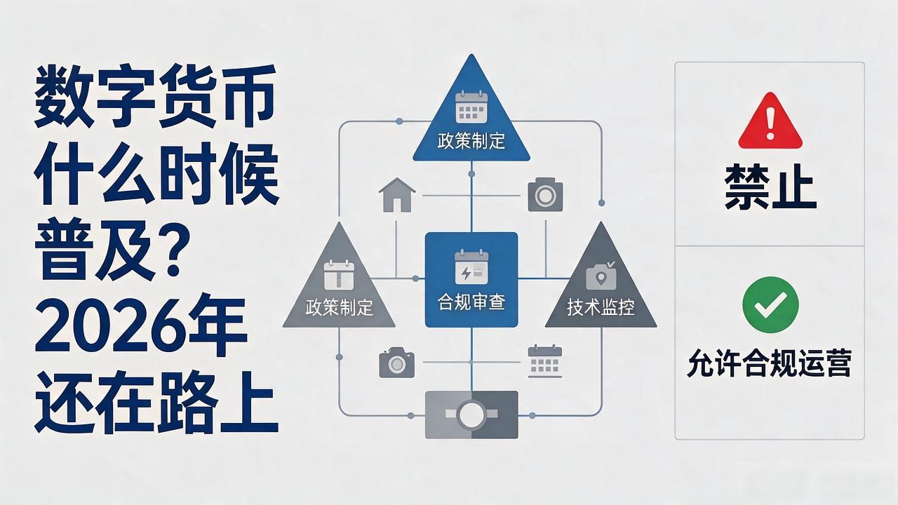数字货币什么时候普及？2026年还在路上