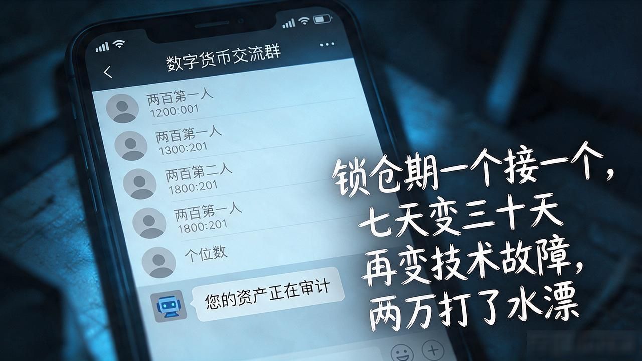 有人拉你进微信群玩数字货币，我亏了两万才学会退群，别再信了
