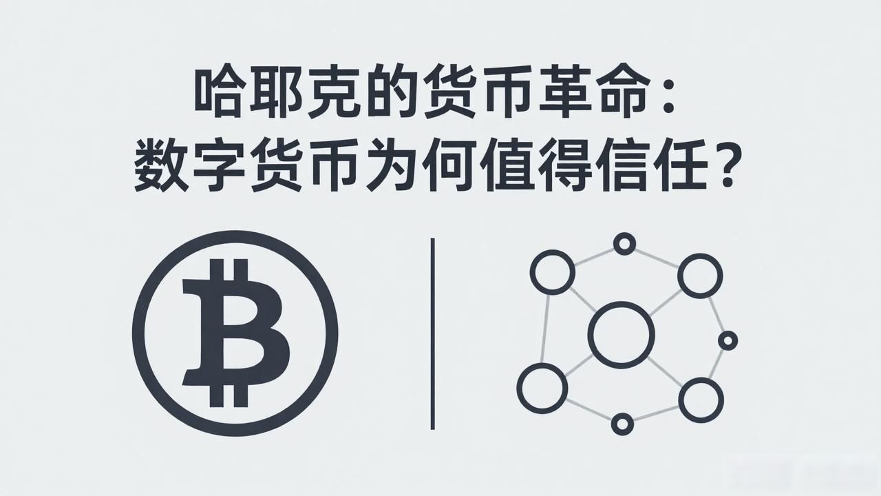 哈耶克的货币革命：数字货币为何值得信任？