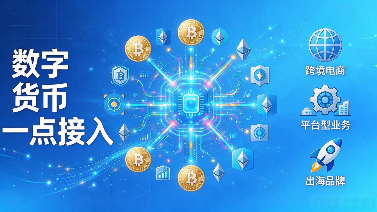 数字货币一点接入：让企业轻松对接全球支付网络