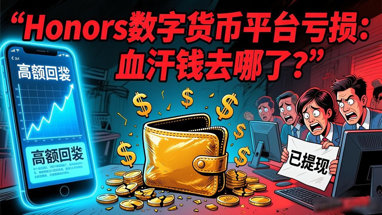 Honors数字货币平台亏损：血汗钱去哪了？