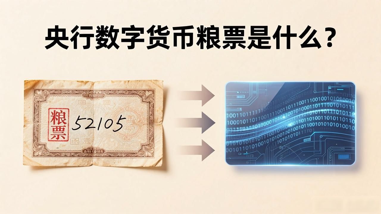 央行数字货币粮票是什么？数字人民币的管控逻辑全解析