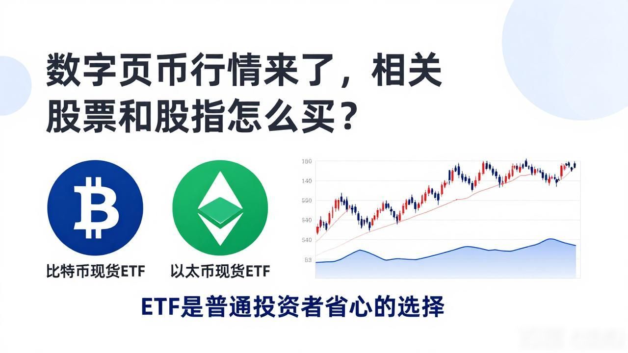 数字货币行情来了，相关股票和股指怎么买？