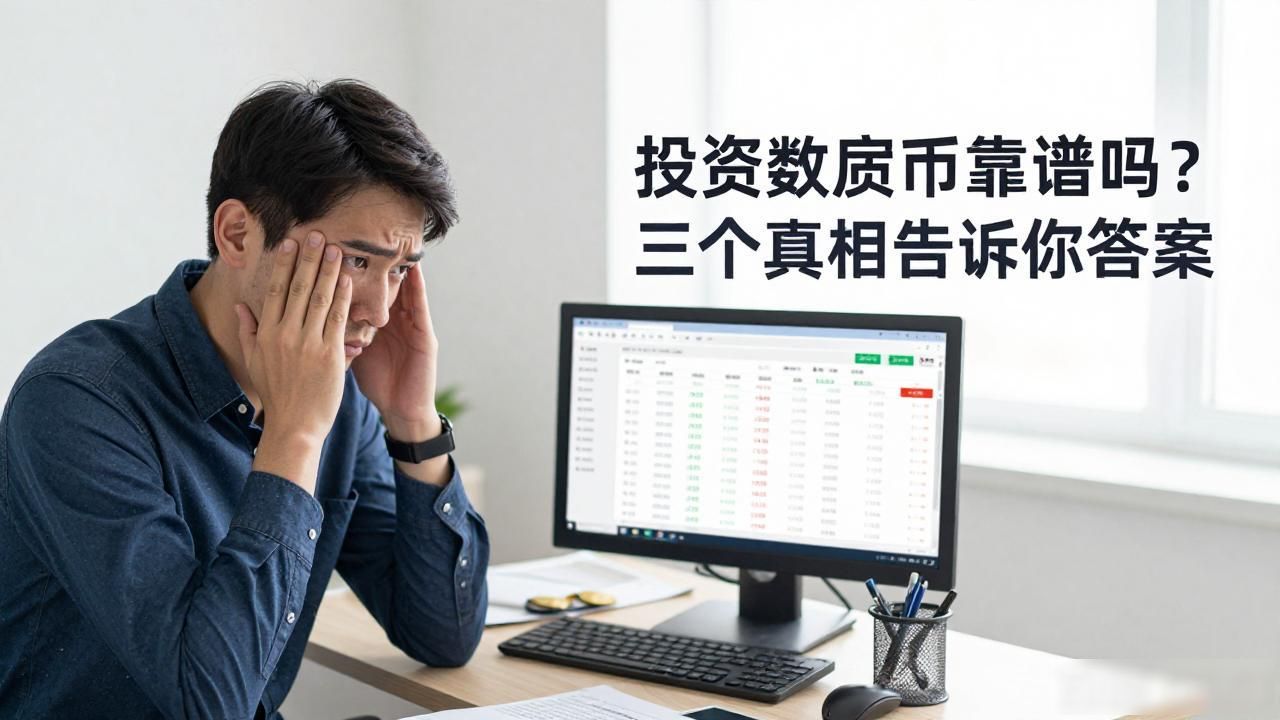 投资数字货币靠谱吗？三个真相告诉你答案