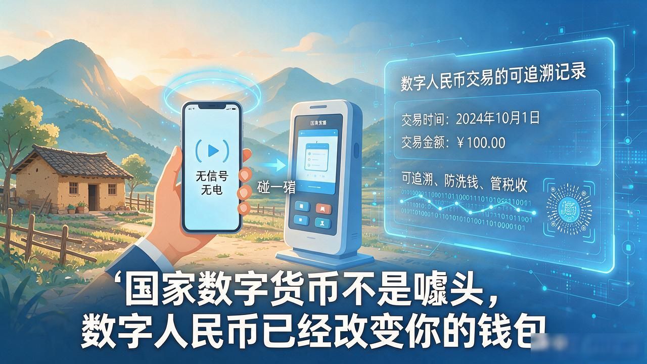 国家数字货币不是噱头，数字人民币已经改变你的钱包