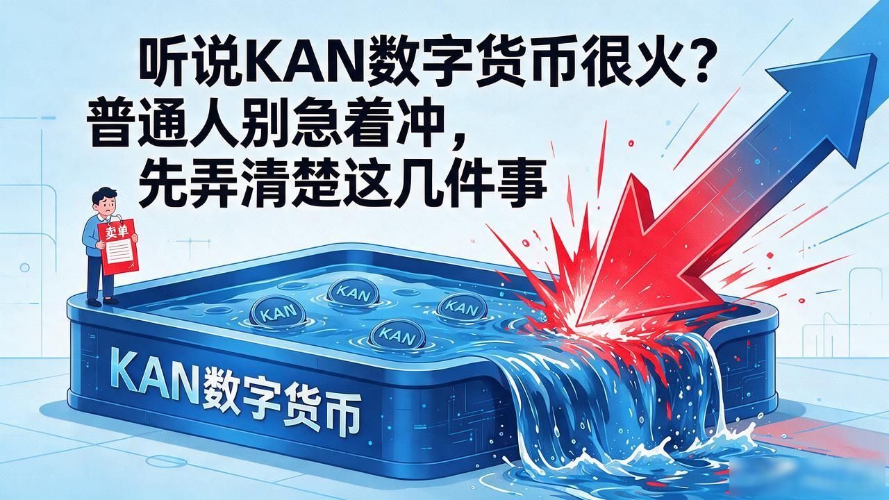 听说KAN数字货币很火？普通人别急着冲，先弄清楚这几件事