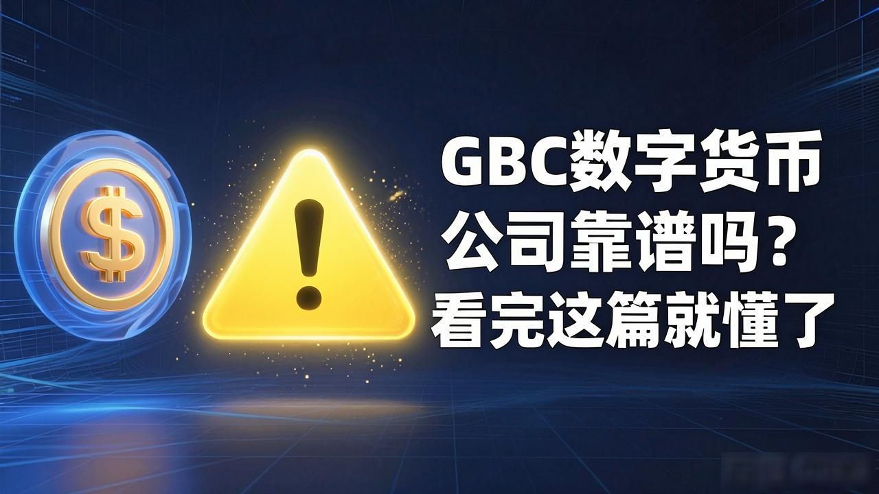 GBC数字货币公司靠谱吗？看完这篇就懂了