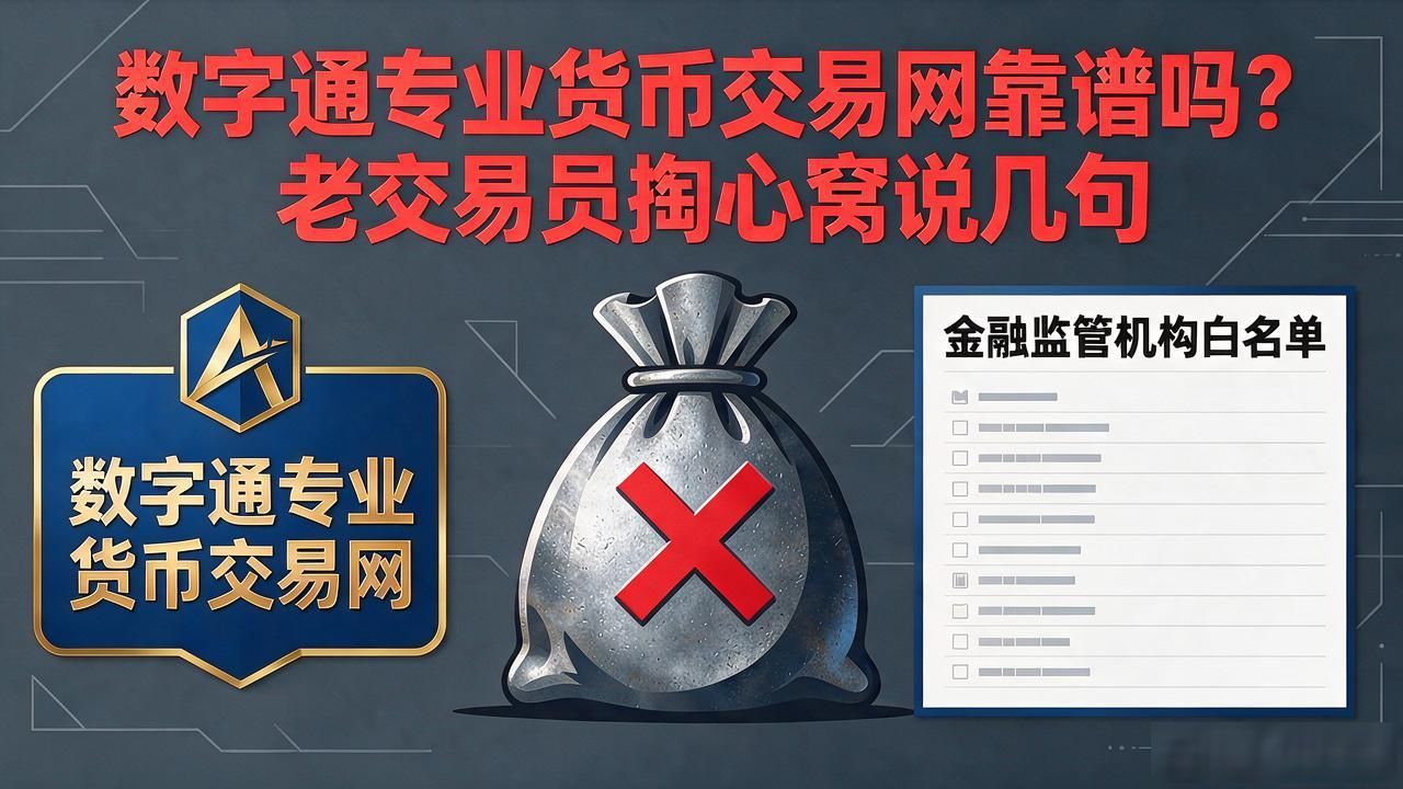 数字通专业货币交易网靠谱吗？老交易员掏心窝说几句