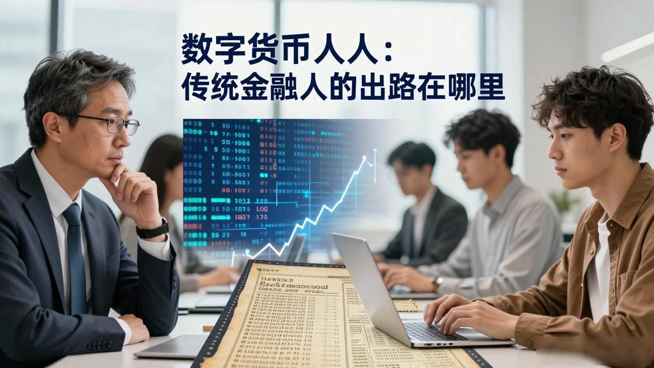 数字货币换人：传统金融人的出路在哪里