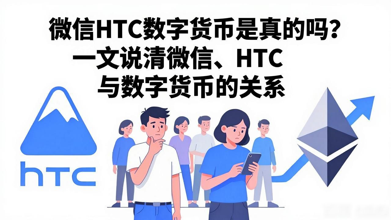 微信HTC数字货币是真的吗？一文说清微信、HTC与数字货币的关系
