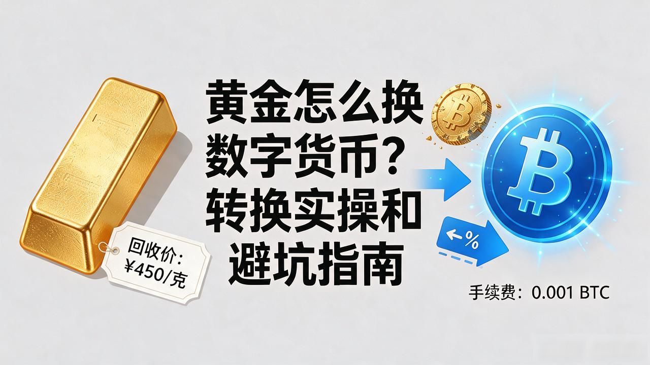 黄金怎么换数字货币？转换实操和避坑指南
