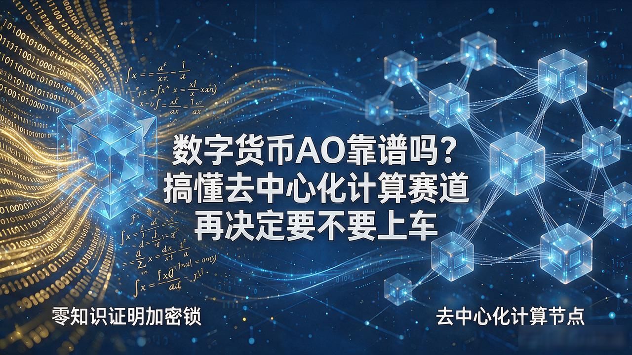 数字货币AO靠谱吗？搞懂去中心化计算赛道再决定要不要上车