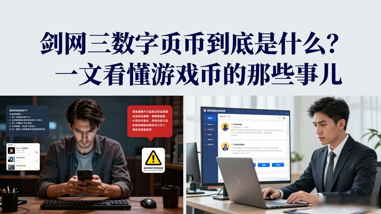 剑网三数字货币到底是什么？一文看懂游戏币的那些事儿