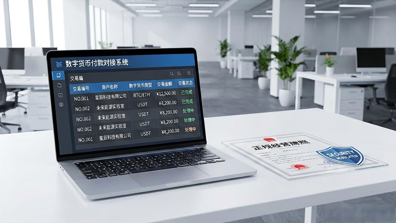 数字货币付款对接系统：企业收款的正确打开方式