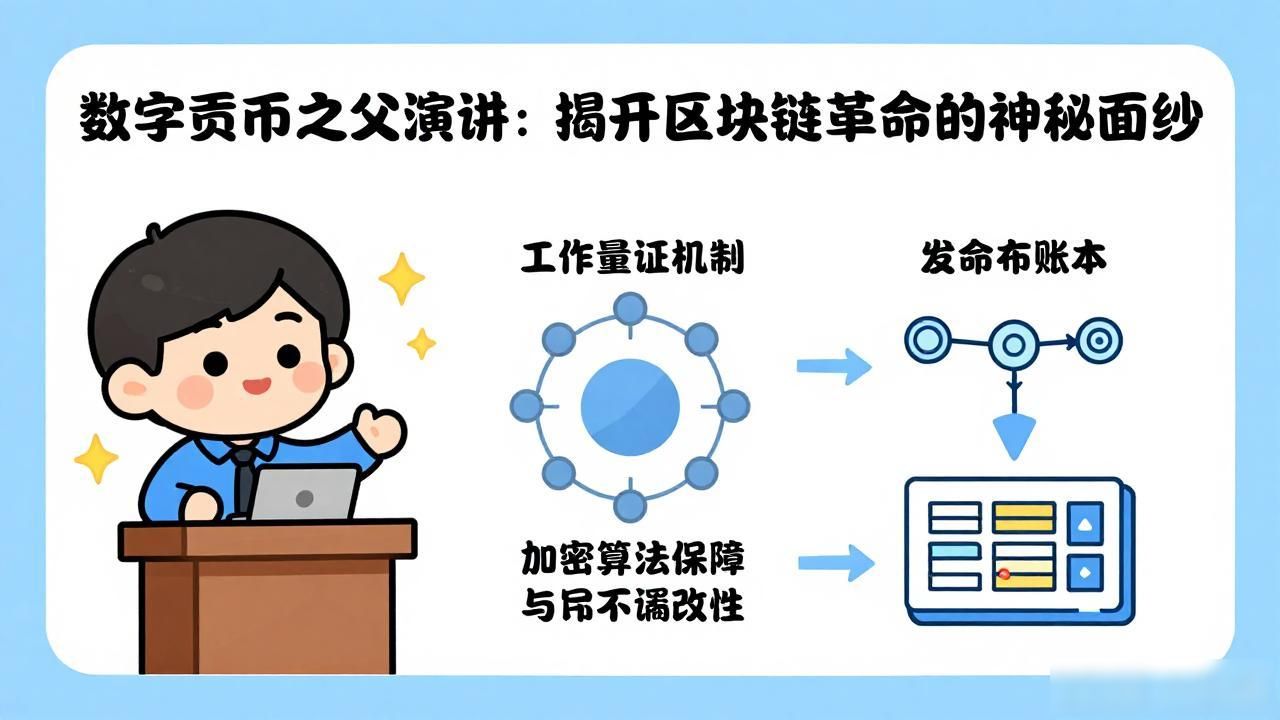 数字货币之父演讲：揭开区块链革命的神秘面纱