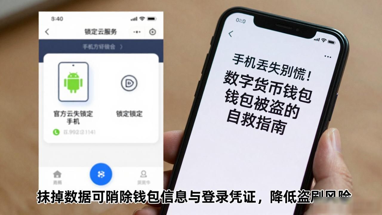 手机丢了别慌！数字货币钱包被盗的自救指南