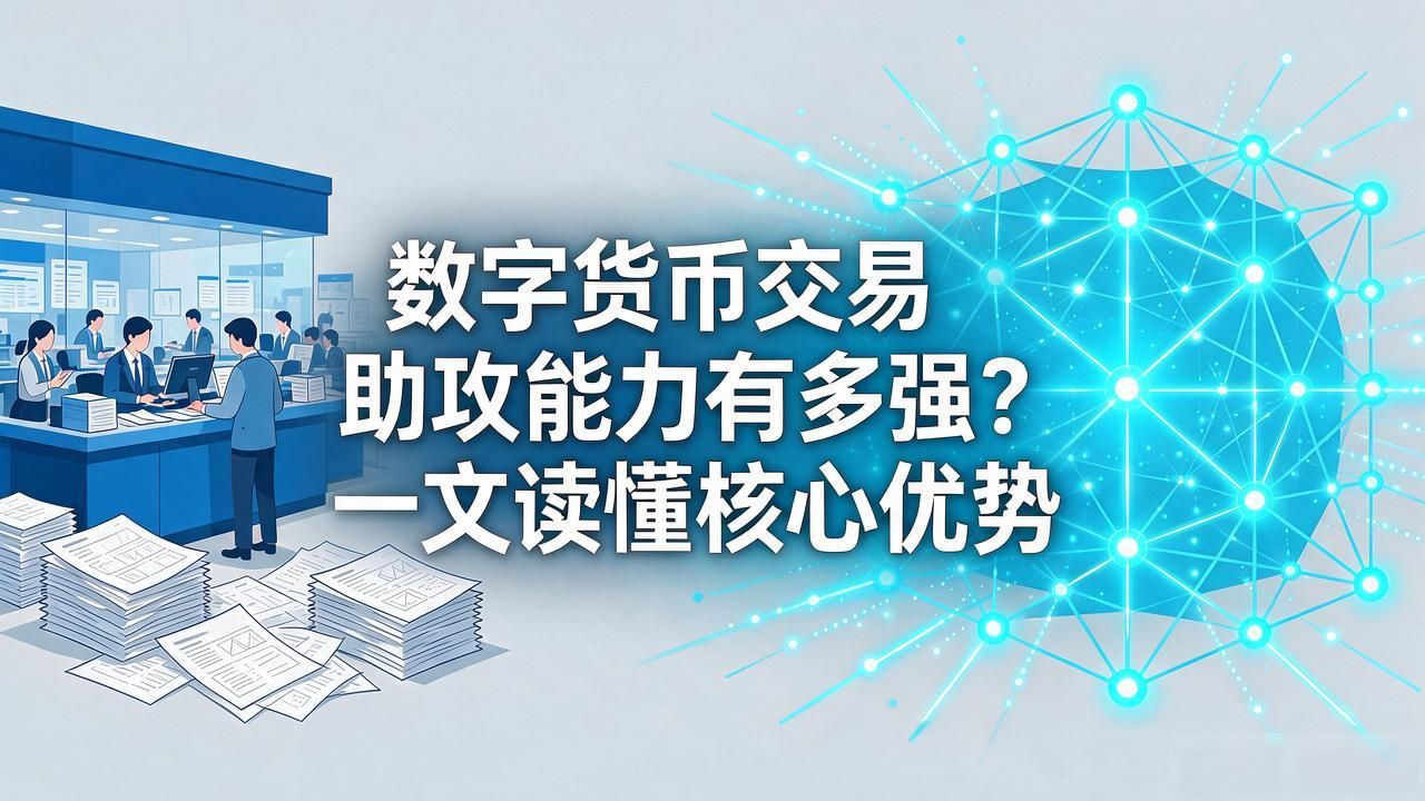 数字货币交易助攻能力有多强？一文读懂核心优势