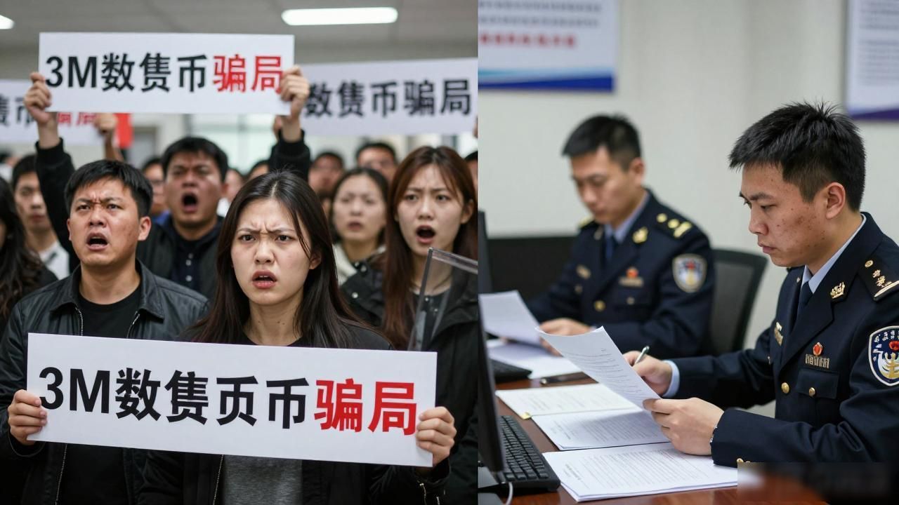 3M数字货币骗局曝光，投资者血本无归