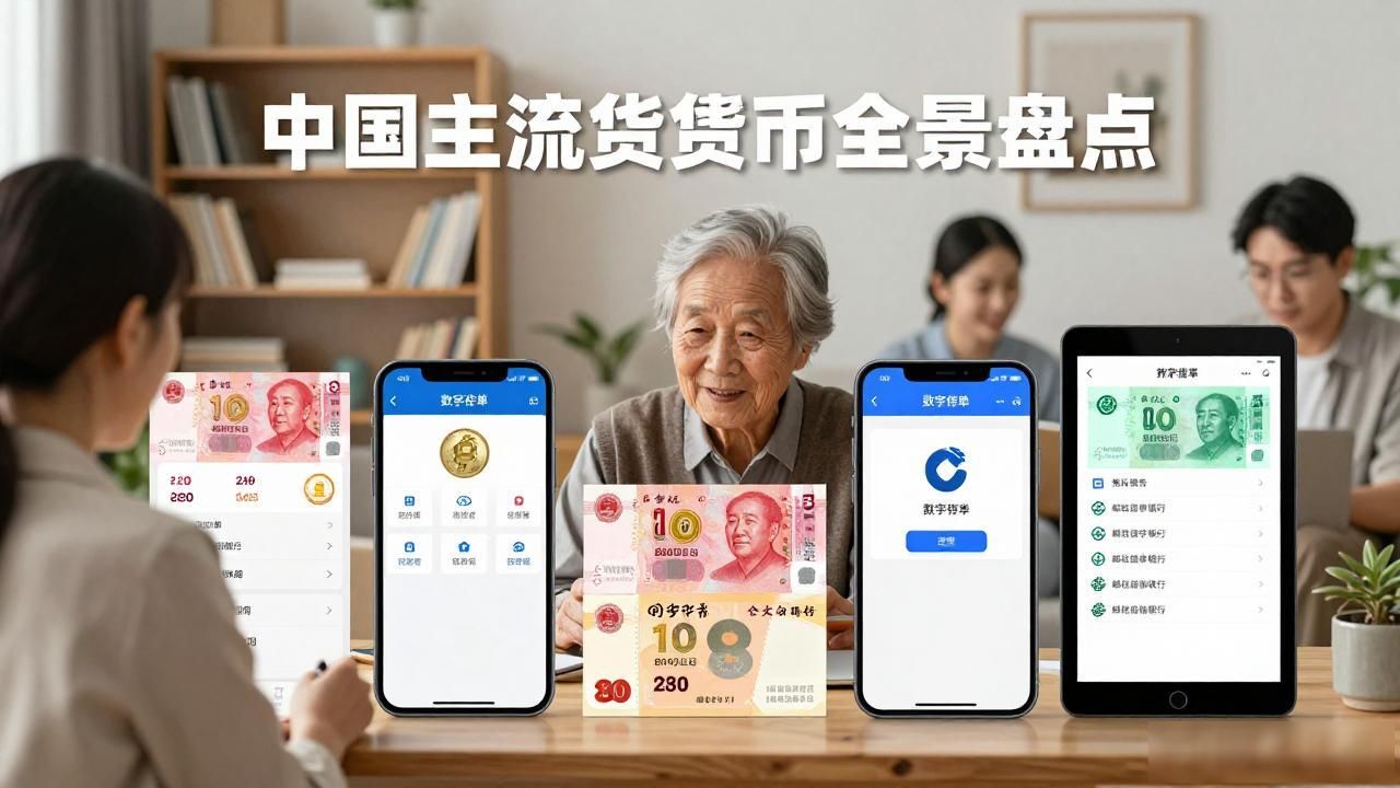 中国主流数字货币全景盘点
