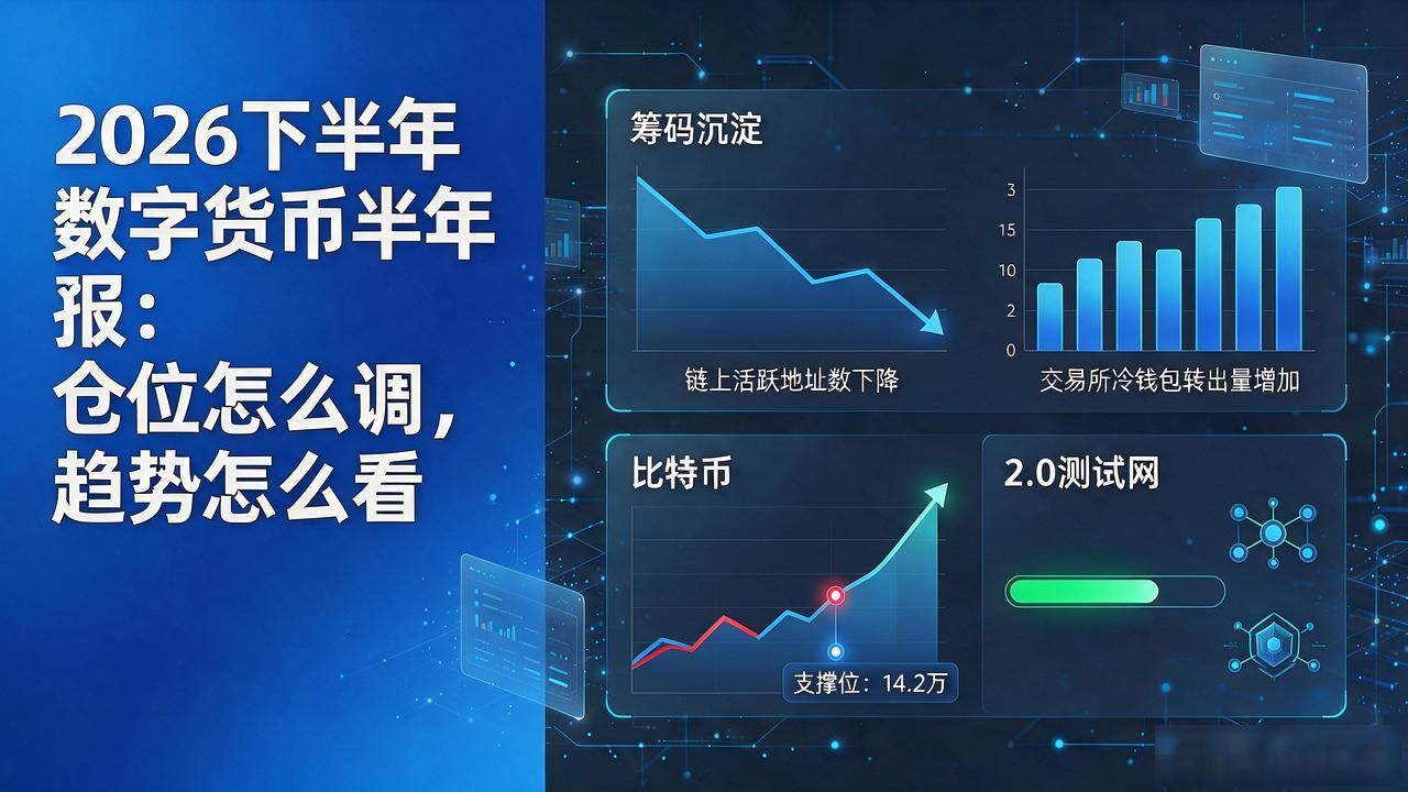 2026下半年数字货币半年预报：仓位怎么调，趋势怎么看