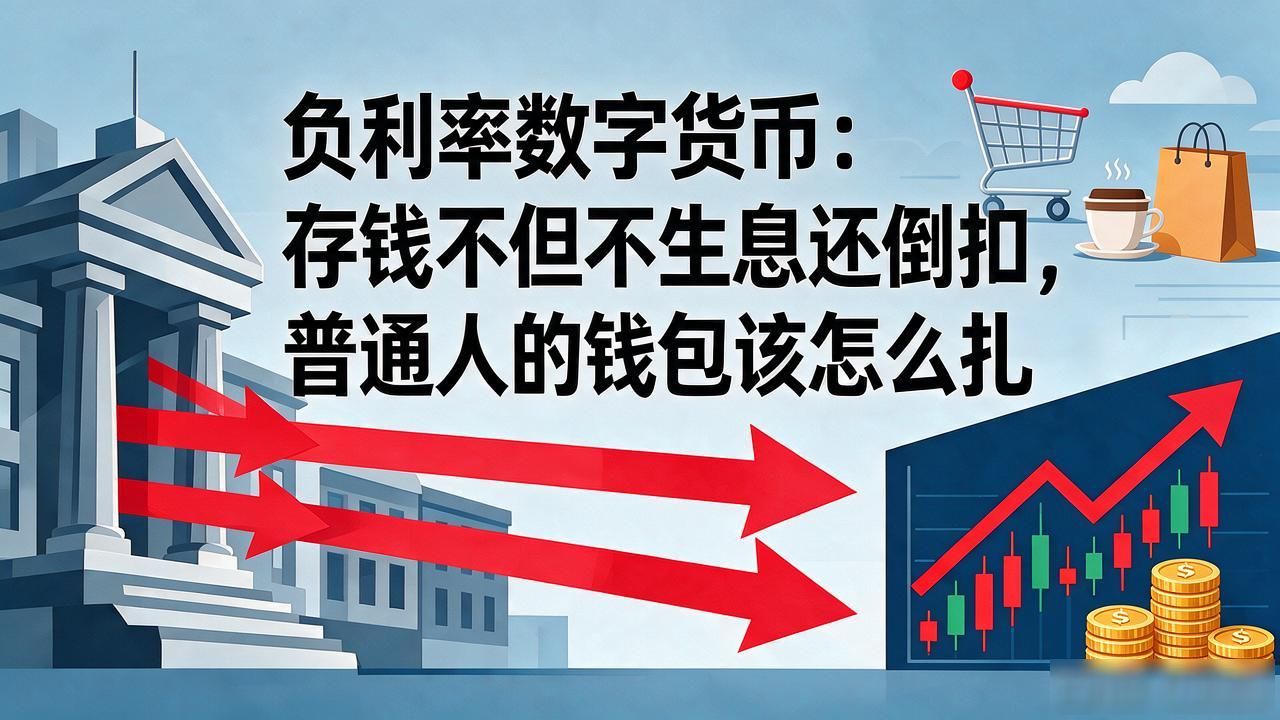 负利率数字货币：存钱不但不生息还倒扣，普通人的钱包该怎么扛