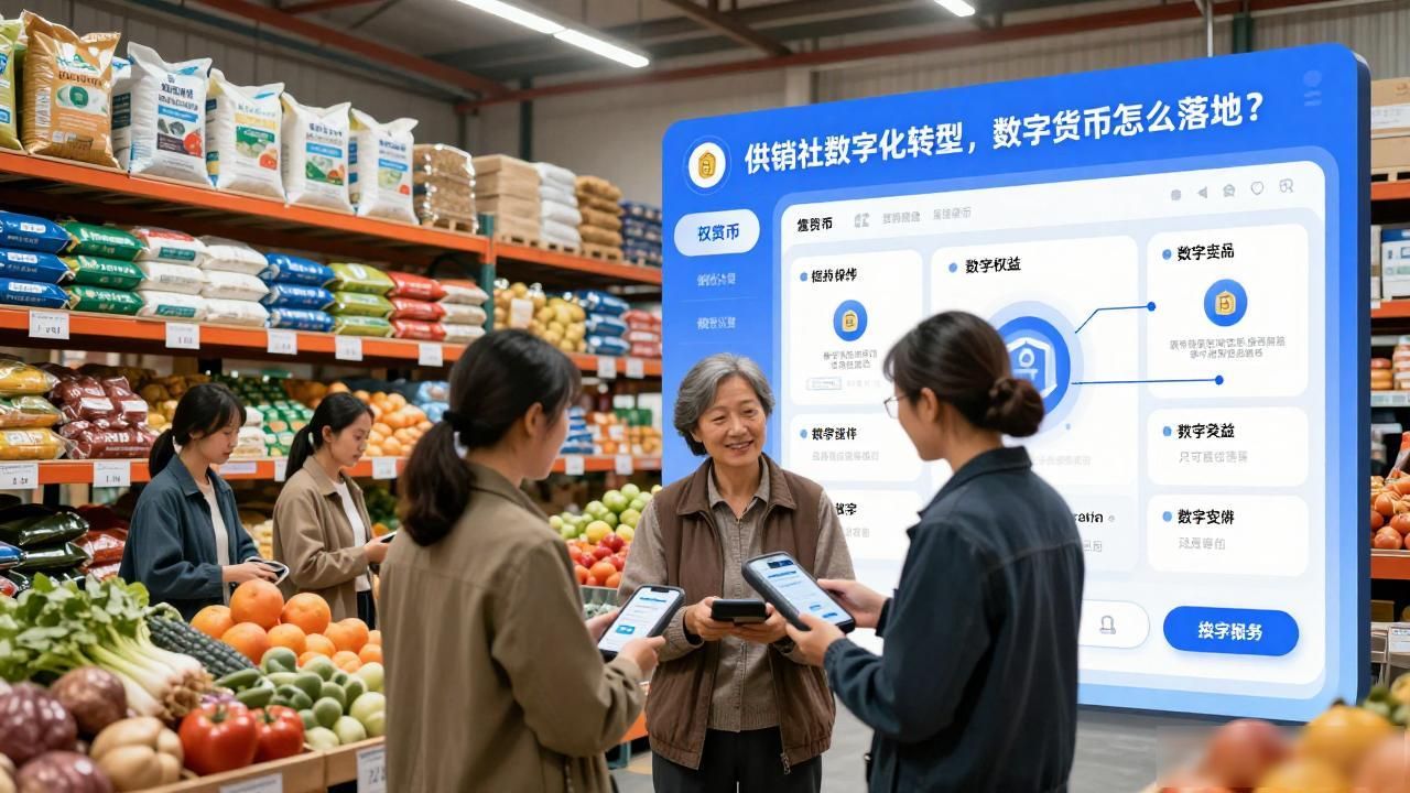 供销社数字化转型，数字货币怎么落地？