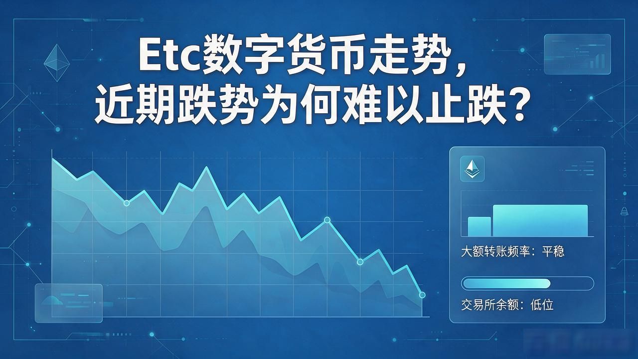 Etc数字货币走势，近期跌势为何难以止跌？