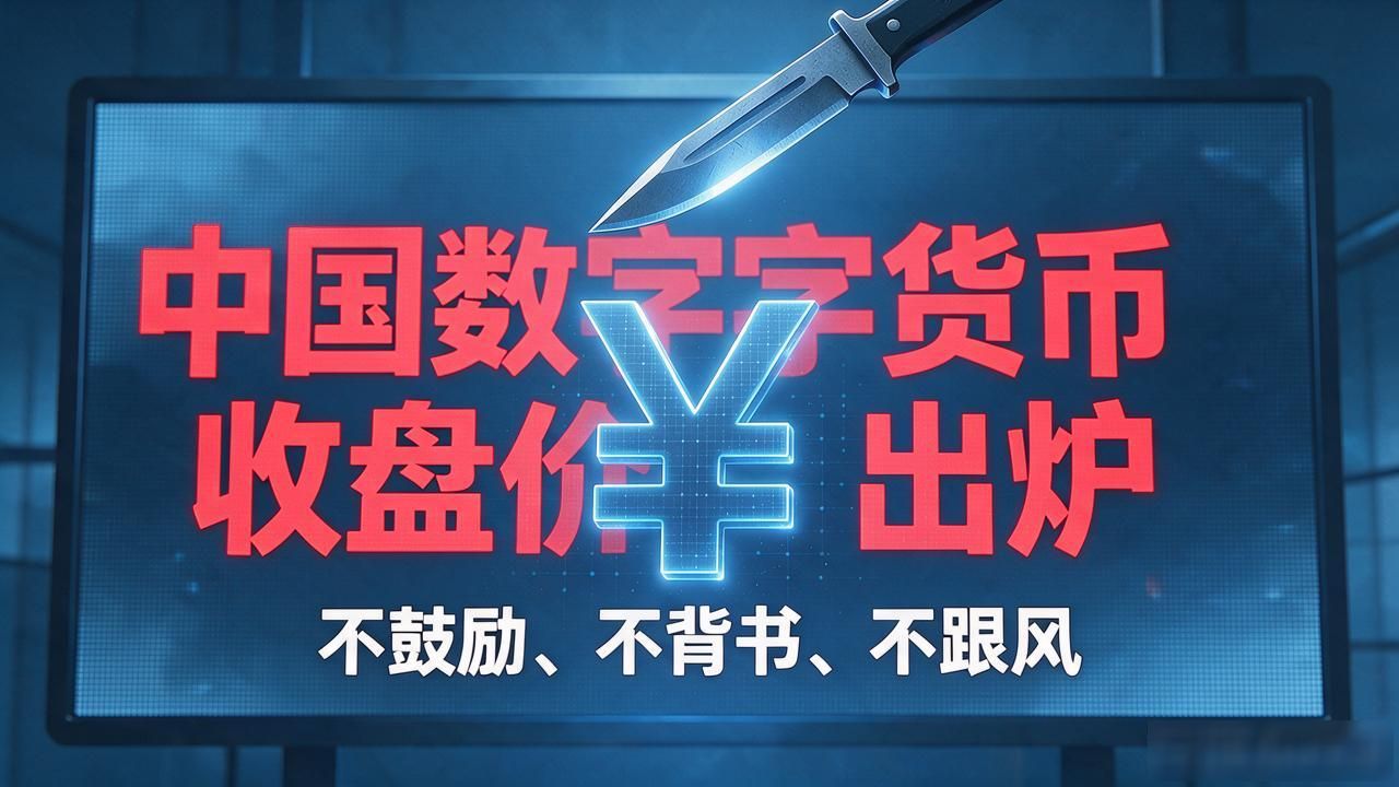 中国数字货币收盘价出炉，数字人民币最新行情动态你看了吗