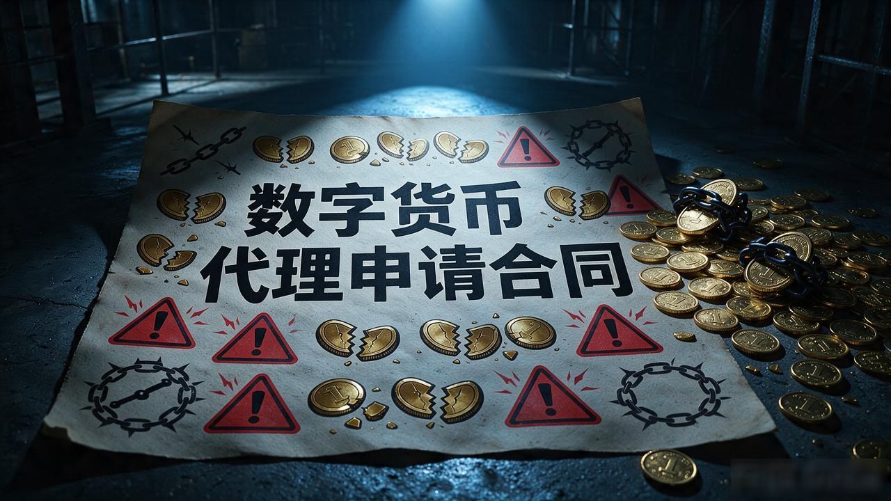 数字货币代理申请靠谱吗，过来人劝你先把合同翻三遍