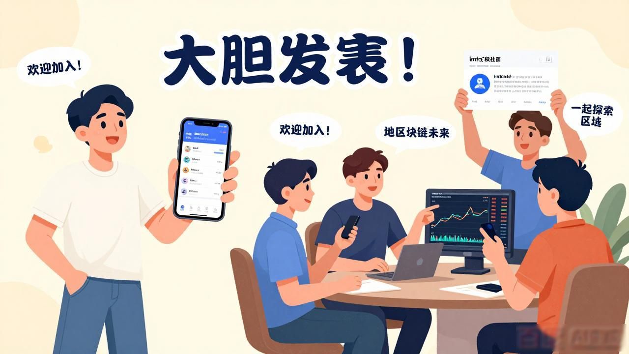 imToken下载后怎么进社区？跟其他投资者一起聊行情
