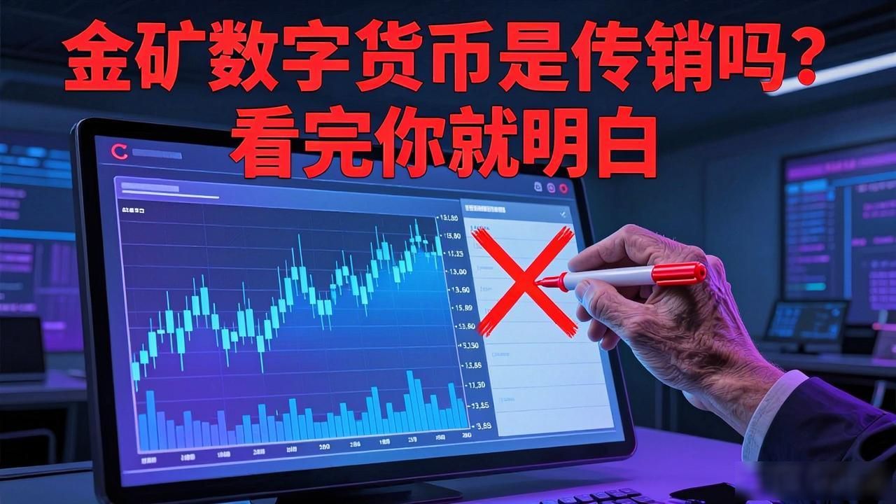 金矿数字货币是传销吗？看完你就明白