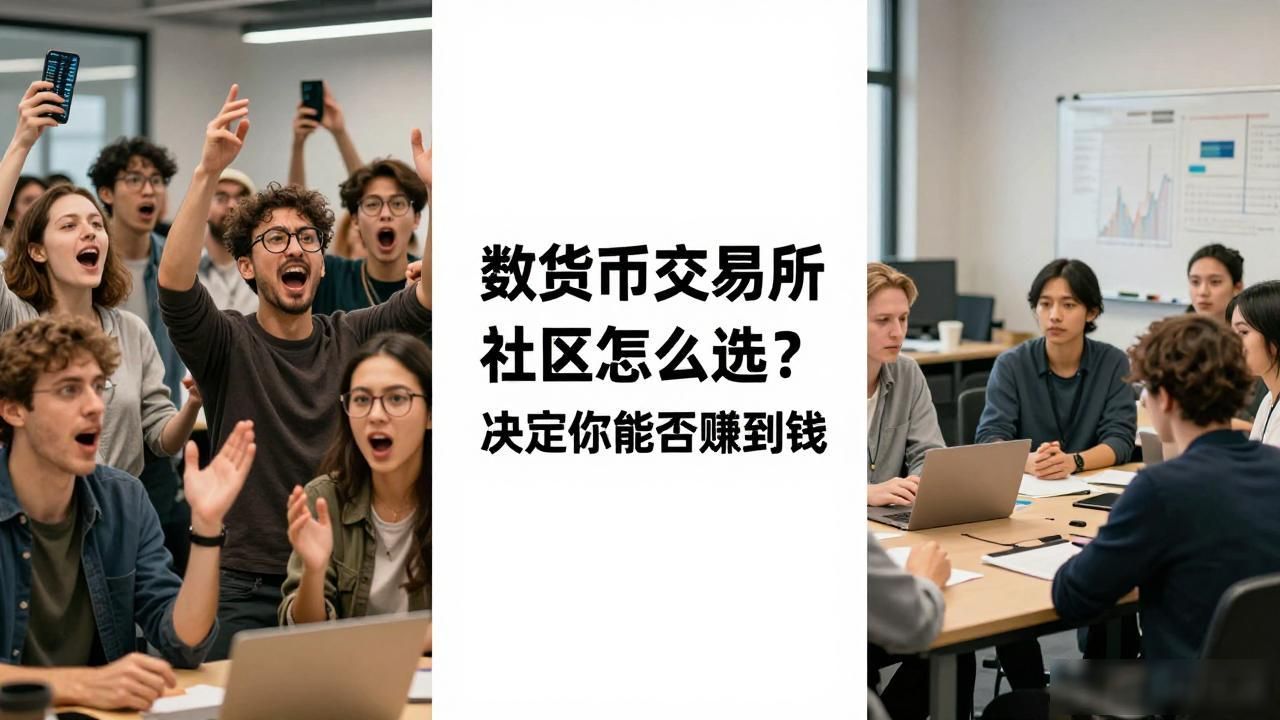 数字货币交易所社区怎么选？这几点决定你能否赚到钱