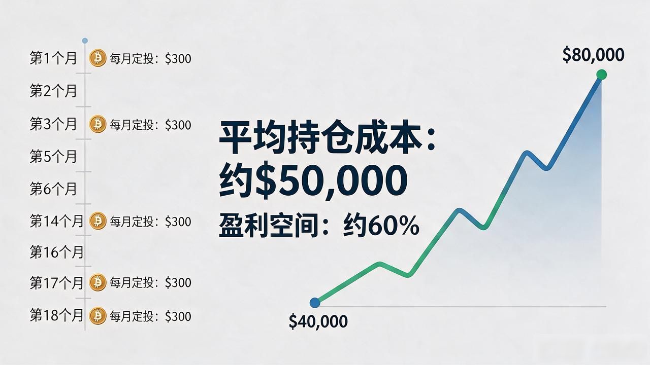 数字货币定投公式怎么算？每月投多少持多久最划算