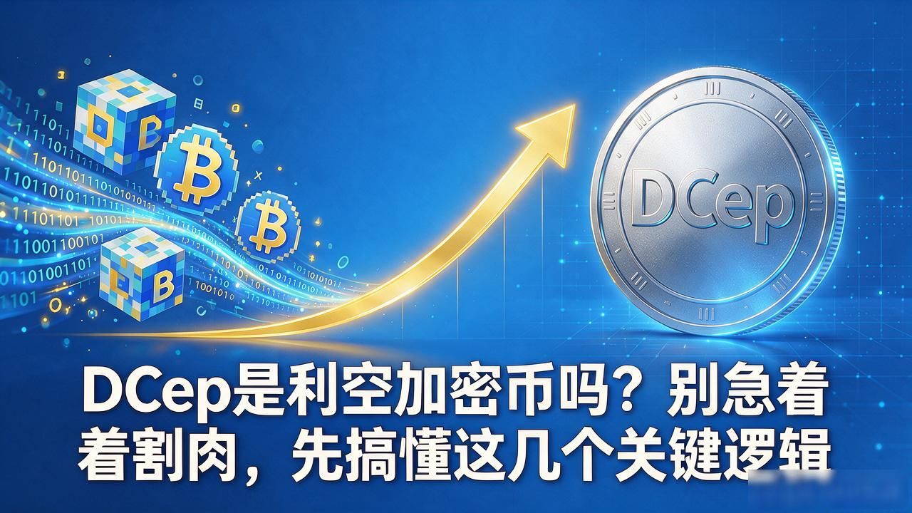 DCep是利空加密币吗?别急着割肉,先搞懂这几个关键逻辑