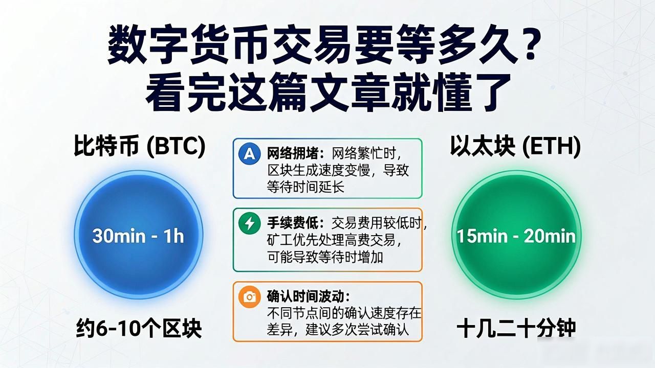 数字货币交易要等多久?看完这篇文章就懂了