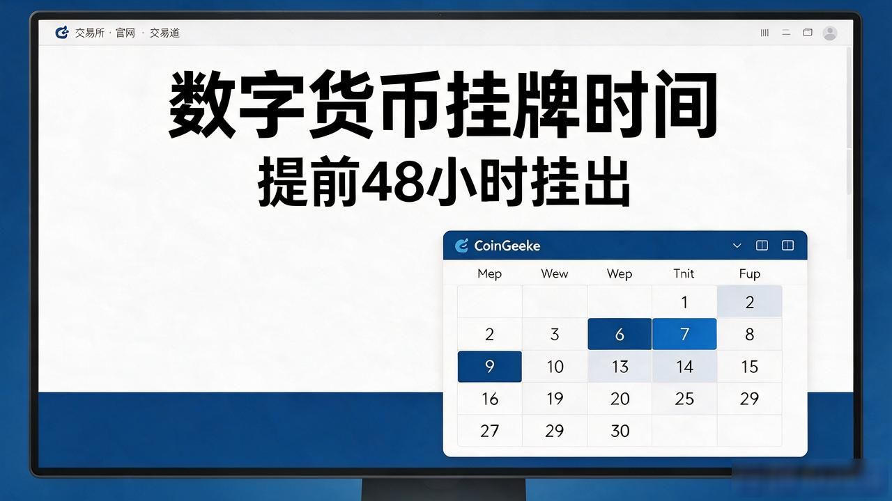 数字货币挂牌时间怎么查？主流交易所上新规律一次讲透