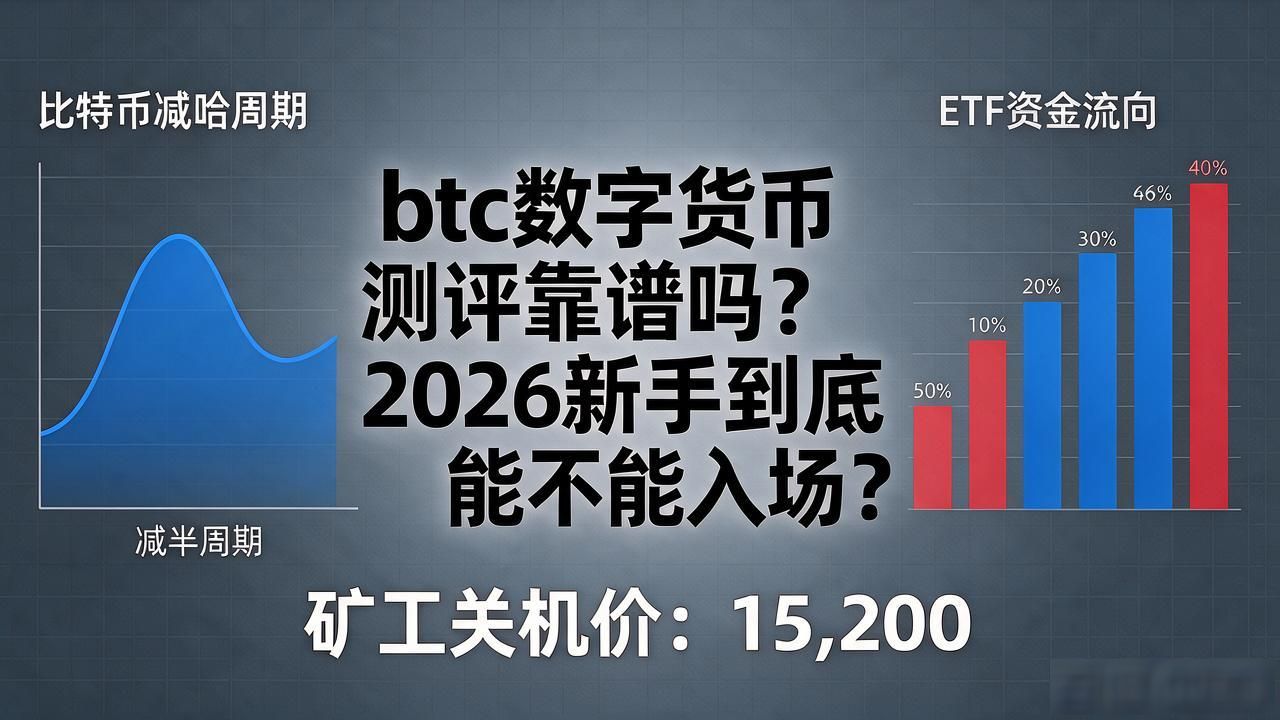 btc数字货币测评靠谱吗？2026新手到底能不能入场