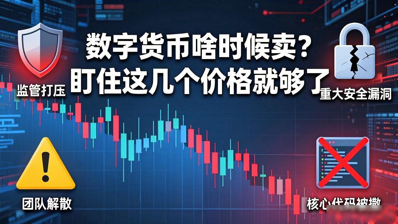 数字货币啥时候卖？盯住这几个价格就够了