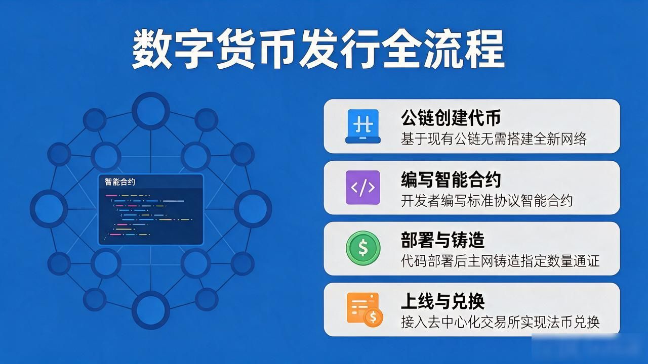数字货币是如何制作的？带你摸清发行全流程与核心逻辑
